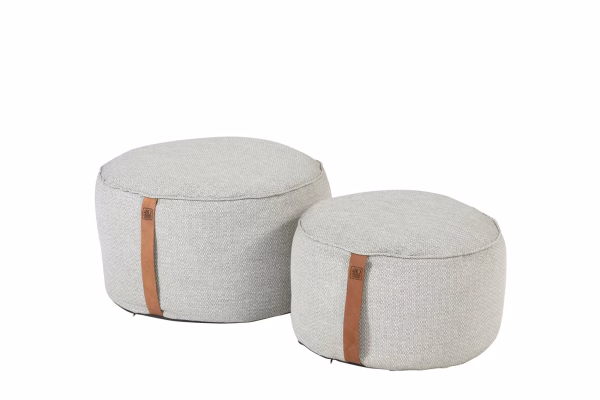 Puff szürke zsámoly 72 cm